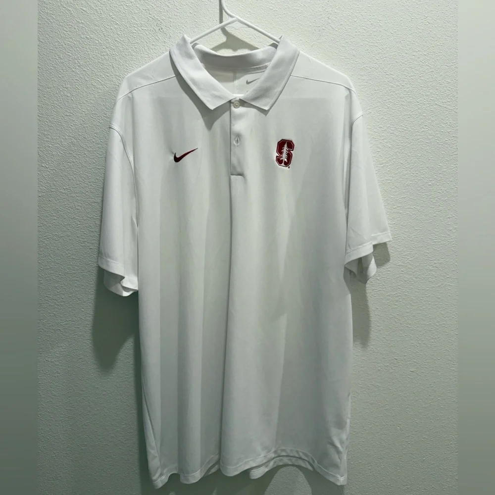 Nike Stanford White Polo - Picture 1 of 4